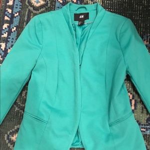 Green H&M blazer